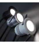 Lampy podtynkowe - oczka - ELKIM Lighting POINT 005 Power LED 3W Biała ciepła 3000K  Czarny 200501103 - product 4