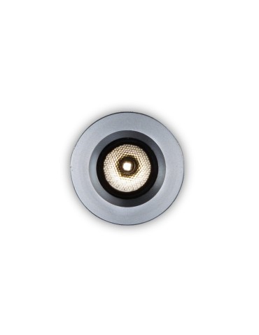 ELKIM Lighting POINT 880A Power LED 1W Biała ciepła 3000K  Aluminium 2880A1101