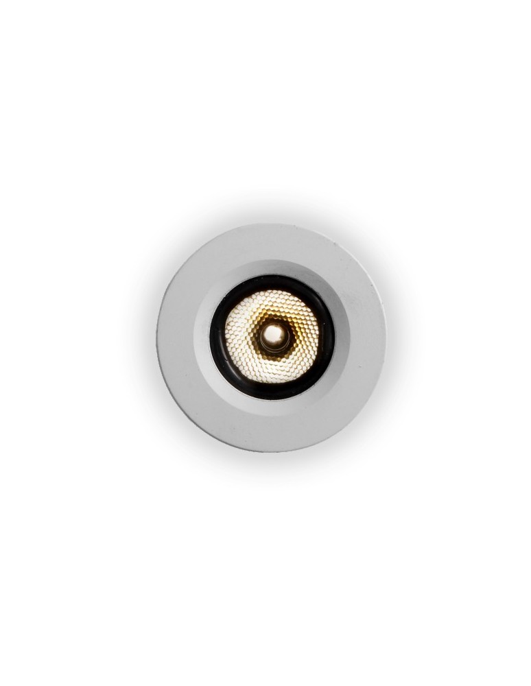 ELKIM Lighting POINT 880A Power LED 1W Biała zimna 6000K  Biały 2880A1302