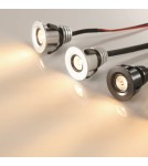 Lampy podtynkowe - oczka - ELKIM Lighting POINT 880A Power LED 1W Czerwona Biały 2880A1502 - product 2