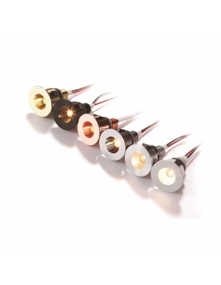 ELKIM Lighting POINT 880 Power LED 1W Czerwona Czarny 288001503 ELKIM Lighting POINT 880 Power LED 1W Czerwona Czarny 288001503