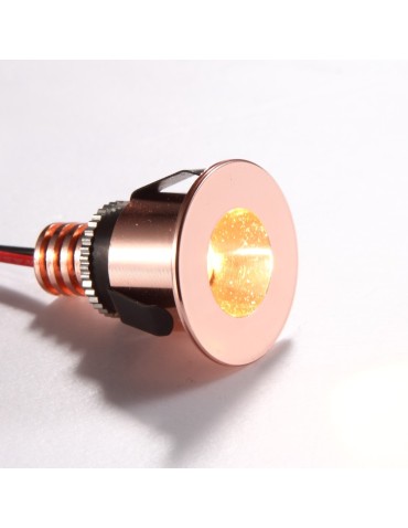 ELKIM Lighting POINT 880 Power LED 1W Niebieska Miedziany 288001404