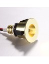 ELKIM Lighting POINT 880 Power LED 1W Biała zimna 6000K  Złoty 288001305 ELKIM Lighting POINT 880 Power LED 1W Biała zimna 6000K  Złoty 288001305