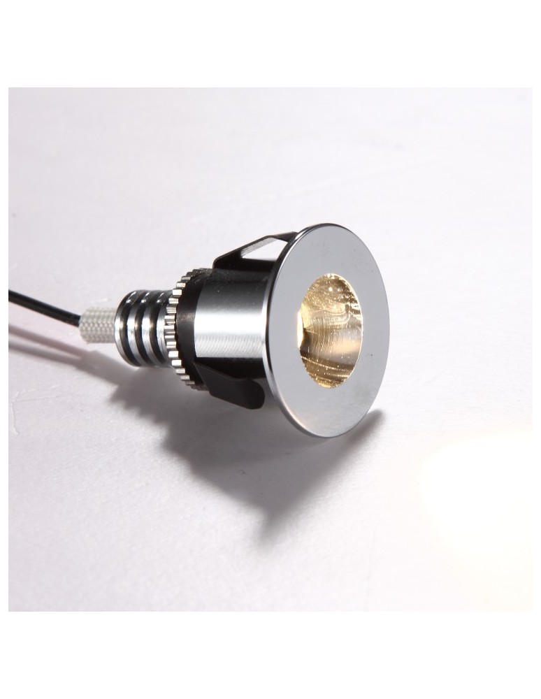 ELKIM Lighting POINT 880 Power LED 1W Czerwona Chrom 288001506