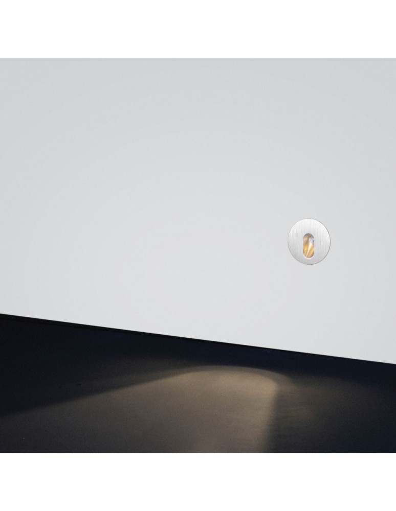 ELKIM Lighting LESEL 002 Power LED 1W Biała ciepła 3000K  Aluminium szczotkowane 100201108 ELKIM Lighting LESEL 002 Power LED 1W Biała ciepła 3000K  Aluminium szczotkowane 100201108