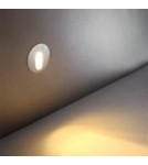 ELKIM Lighting LESEL 002 Power LED 1W Biała ciepła 3000K  Aluminium szczotkowane 100201108 ELKIM Lighting LESEL 002 Power LED 1W Biała ciepła 3000K  Aluminium szczotkowane 100201108