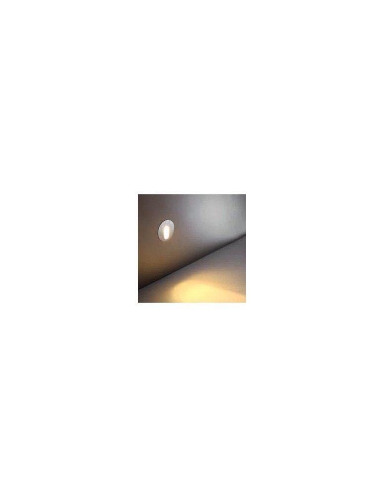 ELKIM Lighting LESEL 002 Power LED 1W Biała ciepła 3000K  Aluminium szczotkowane 100201108 ELKIM Lighting LESEL 002 Power LED 1W Biała ciepła 3000K  Aluminium szczotkowane 100201108