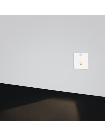 ELKIM Lighting LESEL 001 XL z cz. ruchu Power LED 1W Biała ciepła 3000K  Biały 100102102CR