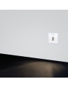ELKIM Lighting LESEL 001 XL z cz. ruchu Power LED 1W Biała ciepła 3000K  Aluminium szczotkowane 100102108CR ELKIM Lighting LESEL 001 XL z cz. ruchu Power LED 1W Biała ciepła 3000K  Aluminium szczotkowane 100102108CR