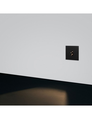 ELKIM Lighting LESEL 001 XL Power LED 1W Biała neutralna 4000K  Czarny 100102203