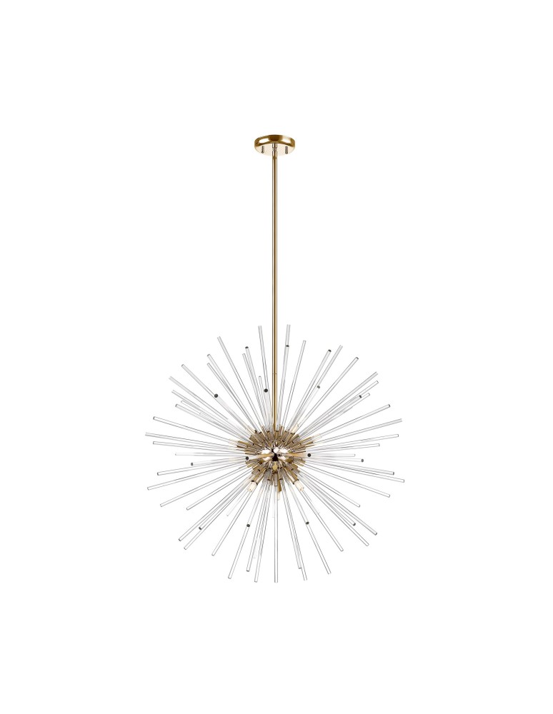 Lampy wiszące - Zuma Line Urchin Lampa Wisząca 9xG9 P0491-09D-F7AC - produkt kolory-swiatla.pl 1