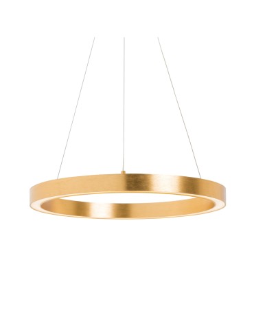 Zuma Line Carlo Lampa Wisząca Złota/Gold 1xLED 4000K 4000lm Złoty PL200910-600-GD