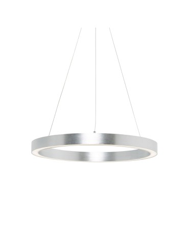 Zuma Line Carlo Lampa Wisząca Srebrna/Silver 1xLED 4000K 2500lm Srebrny PL200910-400-SL