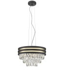 Lampy wiszące - Zuma Line Naica Lampa Wisząca Złota&Czarna/Gold&Black 4xE14 Czarny Mat Złoty P0525-04A-P7D7 - produkt 1
