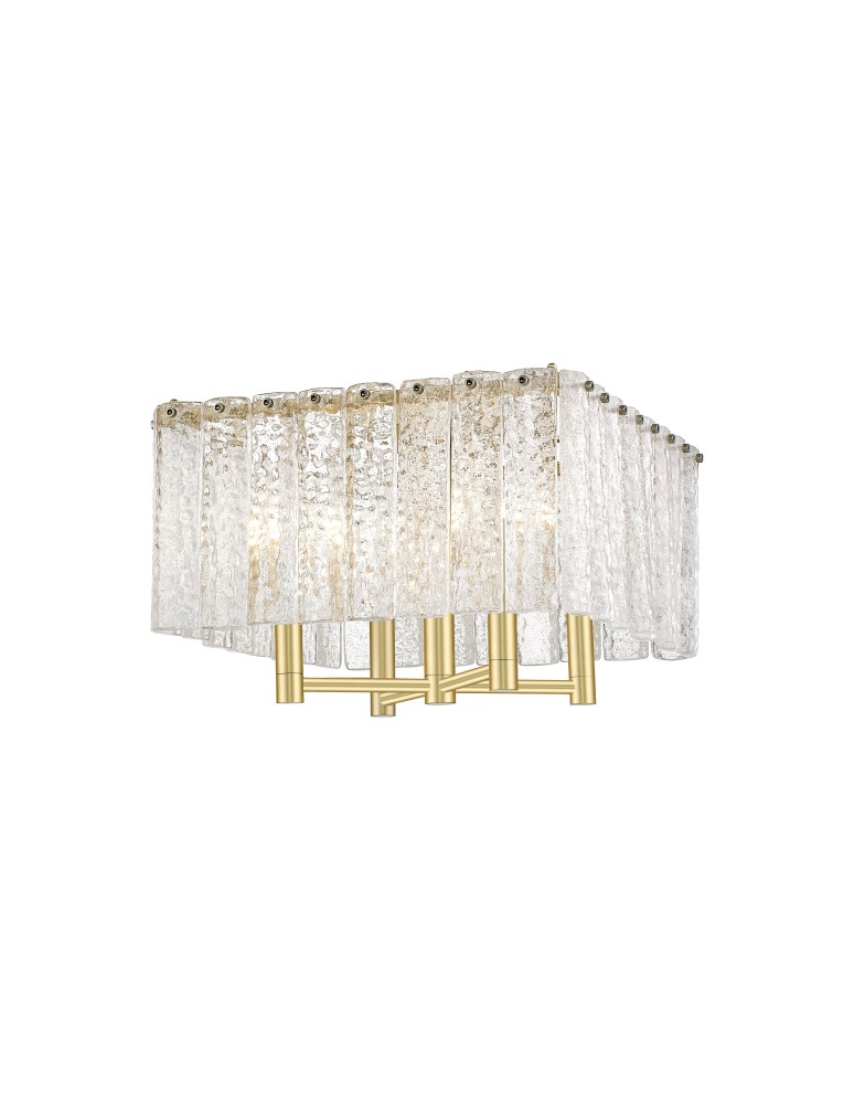 Lampy sufitowe z kryształami - Zuma Line Palace Lampa Sufitowa Złota/Gold 4xG9 Złoty Matowy C0523-04A-U8AC - produkt kolory-swiatla.pl 1