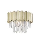 Lampy sufitowe z kryształami - Zuma Line Gladius Lampa Sufitowa Złota/Gold 5xE14 Złoty C0535-05B-F4J7 - product 1
