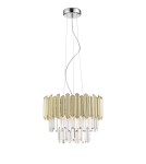 Lampy wiszące - Zuma Line Gladius Lampa Wisząca Złota/Gold 5xE14 Złoty P0535-05B-F4J7 - product 1