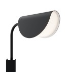 Kinkiety - Maytoni Mollis Ścienna G9 1x28W   Czarny  MOD126WL-01B - product 3