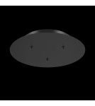 Podsufitki Przewody Oprawki - Maytoni Rim Baza Sufitowa    Czarny  MOD058A-03B - product 2