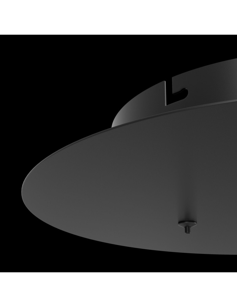 Podsufitki Przewody Oprawki - Maytoni Rim Baza Sufitowa    Czarny  MOD058A-03B - product kolory-swiatla.pl 4