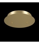 Podsufitki Przewody Oprawki - Maytoni Rim Baza Sufitowa    Mosiądz  MOD058A-02BS - product 2