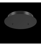Podsufitki Przewody Oprawki - Maytoni Rim Baza Sufitowa    Czarny  MOD058A-02B - product 1