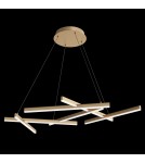 Maytoni Line Wisząca LED 75W 4000K 3500lm Złoty Matowy   MOD016PL-L75MG4K Maytoni Line Wisząca LED 75W 4000K 3500lm Złoty Matowy   MOD016PL-L75MG4K