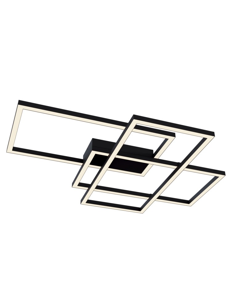 Maytoni Line LED 80W 3000K 3900lm sufitowa MOD015CL-L80B czarny
