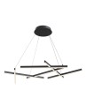 Maytoni Line LED 75W 3000K 2600lm wisząca MOD016PL-L75B czarny