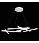 Maytoni Line LED 75W 3000K 2600lm wisząca MOD016PL-L75W biały Maytoni Line LED 75W 3000K 2600lm wisząca MOD016PL-L75W biały
