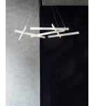 Maytoni Line LED 75W 3000K 2600lm wisząca MOD016PL-L75W biały Maytoni Line LED 75W 3000K 2600lm wisząca MOD016PL-L75W biały