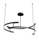 Lampy wiszące LED - Maytoni Line Wisząca LED 52W 4000K 2200lm Czarny  MOD054PL-L52B4K - product 1