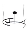 Maytoni Line Wisząca LED 52W 4000K 2200lm Czarny  MOD054PL-L52B4K