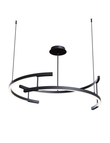 Maytoni Line Wisząca LED 52W 3000K 2000lm Czarny  MOD054PL-L52B3K - produkt 2