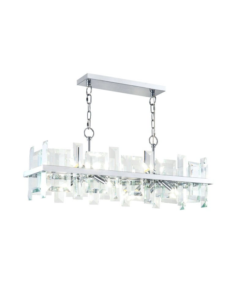 Maytoni Cerezo 8xE14 40W wisząca MOD201PL-08N chrom
