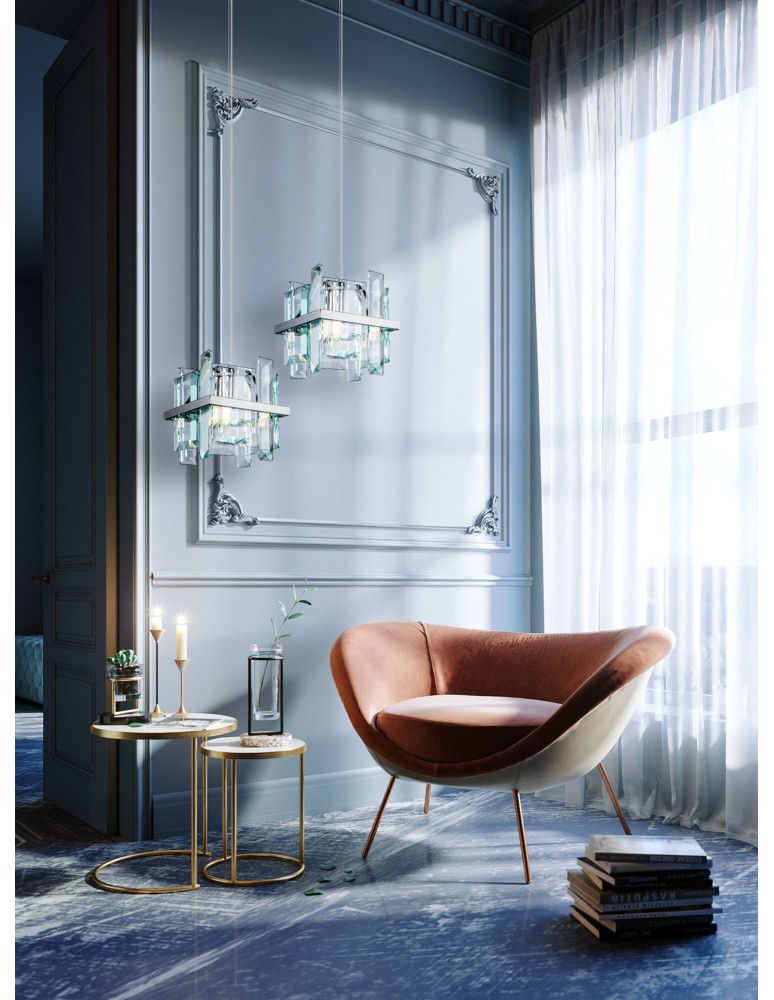 Maytoni Cerezo Wisząca E14 1x40W Chrom MOD201PL-01N Maytoni Cerezo Wisząca E14 1x40W Chrom MOD201PL-01N