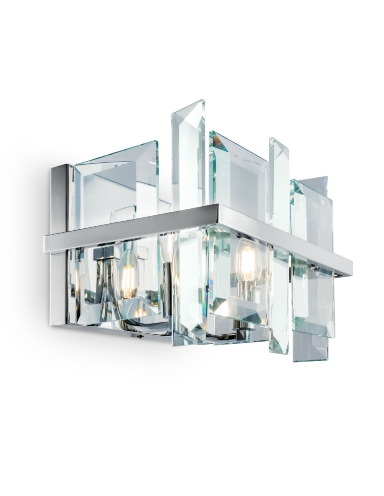 Maytoni Cerezo Ścienna E14 2x40W   Chrom  MOD201WL-02N Maytoni Cerezo Ścienna E14 2x40W   Chrom  MOD201WL-02N