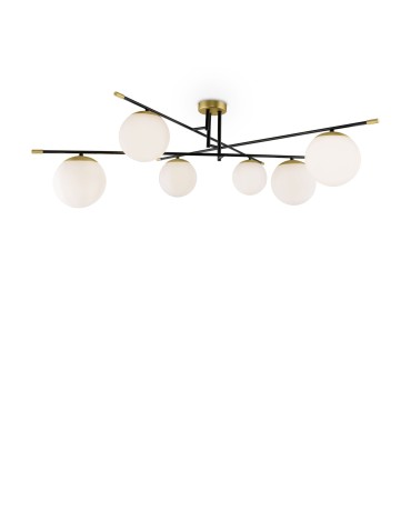 Maytoni Nostalgia Sufitowa E14 6x40W   Złoty Matowy   MOD048CL-06G