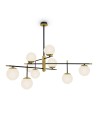 Maytoni Nostalgia 9xE14 40W wisząca MOD048PL-09G złoty mat