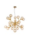 Maytoni Dallas 24xG9 28W wisząca MOD545PL-24G złoty
