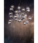 Lampy wiszące kule - Maytoni Dallas 24xG9 28W wisząca MOD545PL-24CH chrom - product 3