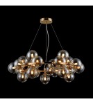 Lampy wiszące kule - Maytoni Dallas 25xG9 28W wisząca MOD548PL-25G złoty - product 2
