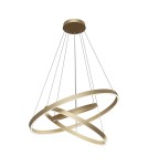Lampy wiszące okręgi - Maytoni Rim Wisząca LED 115.2W 3804K 6022lm Mosiądz  MOD058PL-L100BS4K - product 4