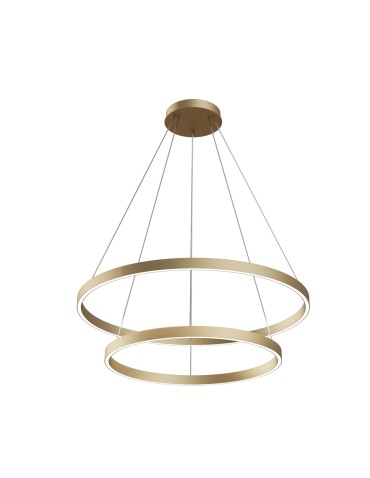 Maytoni Rim Wisząca LED 88.5W 3389K 3975lm Mosiądz  MOD058PL-L74BS4K