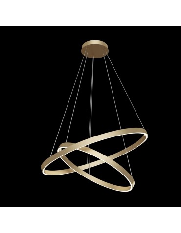 Maytoni Rim Wisząca LED 88.5W 3389K 3975lm Mosiądz  MOD058PL-L74BS4K - produkt 2