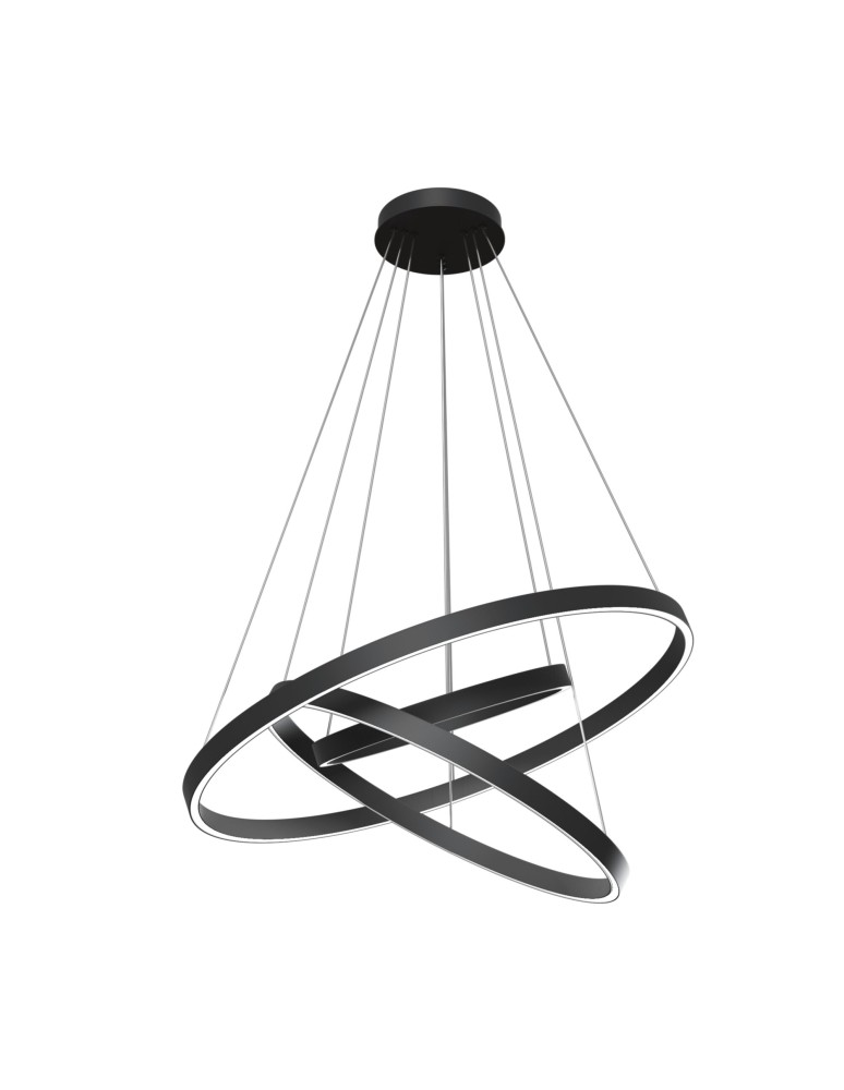 Maytoni Rim Wisząca LED 113.9W 3823K 3191lm Czarny MOD058PL-L100B4K Maytoni Rim Wisząca LED 113.9W 3823K 3191lm Czarny MOD058PL-L100B4K