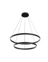 Maytoni Rim Wisząca LED 88.2W 3819K 2748lm Czarny  MOD058PL-L74B4K