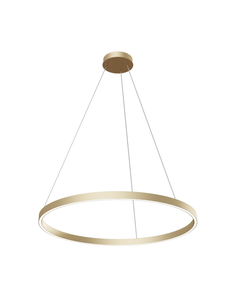 Maytoni Rim Wisząca LED 51.4W 3402K 2561lm Mosiądz  MOD058PL-L42BS4K