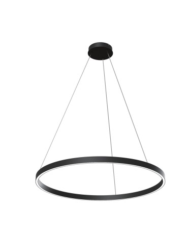Maytoni Rim Wisząca LED 51W 3736K 1512lm Czarny  MOD058PL-L42B4K