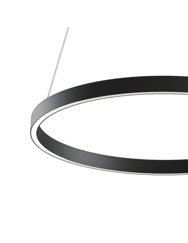 Maytoni Rim Wisząca LED 38W 3732K 1283lm Czarny  MOD058PL-L32B4K